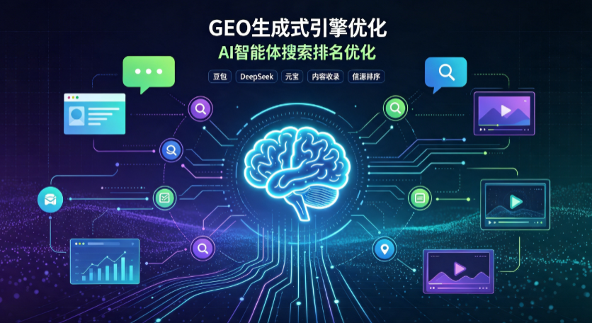 秀英区GEO 浪潮来袭：生成式引擎优化崛起，创作者争抢豆包、DeepSeek、元宝智能体流量入口